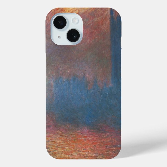 Houses of Parliament, London by Claude Monet Case-Mate iPhone Case (Back)