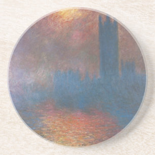 Houses of Parliament, London by Claude Monet Coaster
