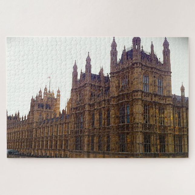 Houses of Parliament London. Jigsaw Puzzle (Horizontal)