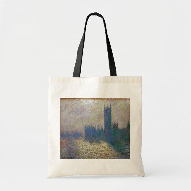 Houses of Parliament (London), Monet Tote Bag (Front)