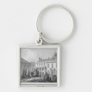 Houses on Surgeons' Square, Edinburgh Key Ring