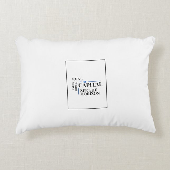 Housewarming Accent Pillow Gift (Front)