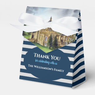 Housewarming Castle Howard York England Watercolor Favour Box