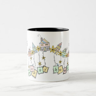 Housewarming Gift Two-Tone Coffee Mug