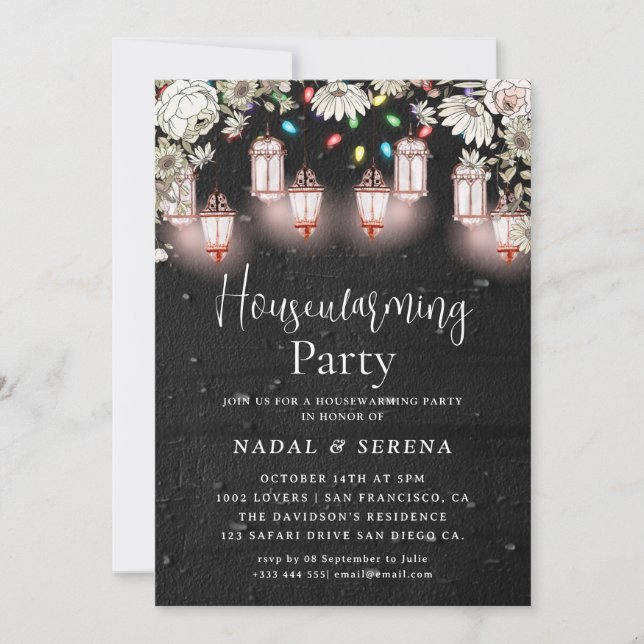 Housewarming  Invitation (Front)