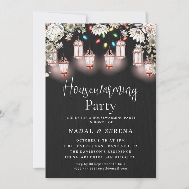 Housewarming  Invitation (Front)