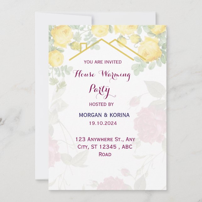 Housewarming Invitation (Front)