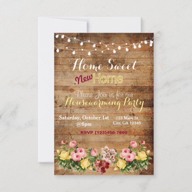 Housewarming Invitation (Front)