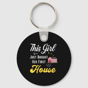 Housewarming Party For Women Your First House New Key Ring