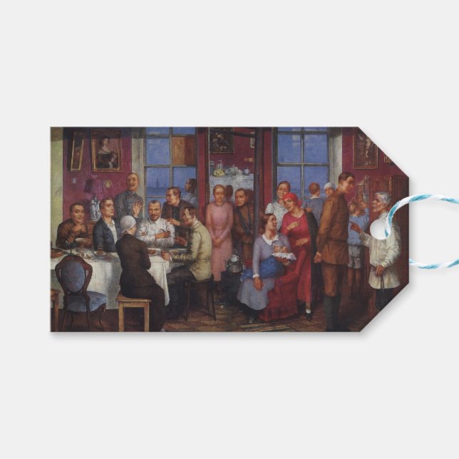 Housewarming Party Gift Tags (Front (Horizontal))