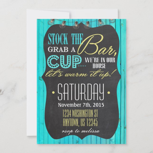 Housewarming Party Invitation (Front)