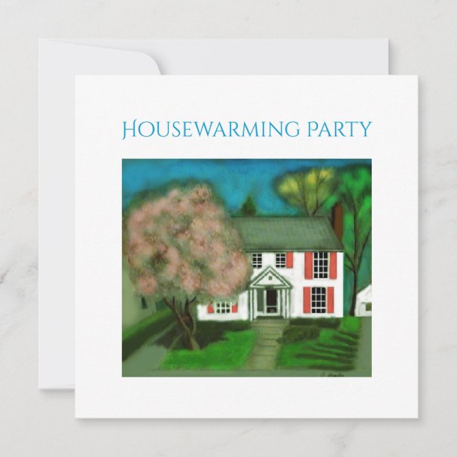Housewarming Party Invitation (Front)