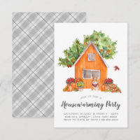 Housewarming Party Invitation | Cosy Autumn