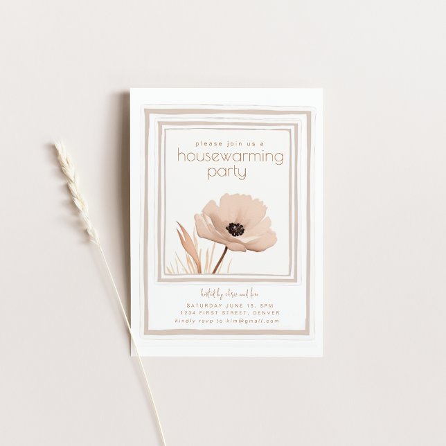 Housewarming Party Invitation Picture Frame (Creator Uploaded)