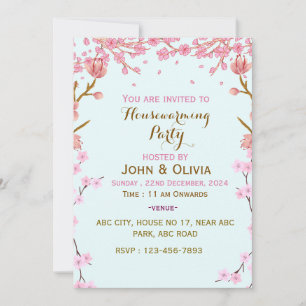 Housewarming Party invitations 