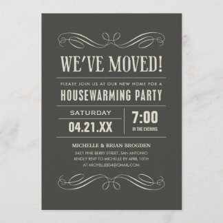 Housewarming Party Invites