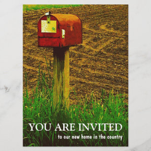 Housewarming Party - New Country Home Invitation