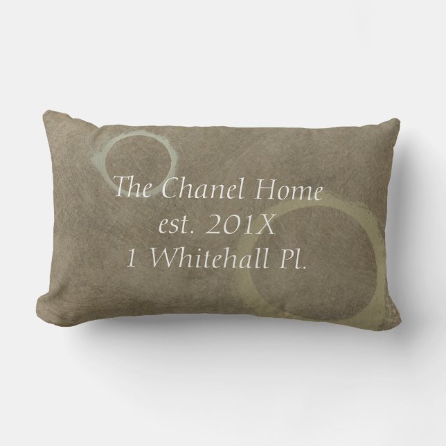 Housewarming Pillows - Family Name (Front)