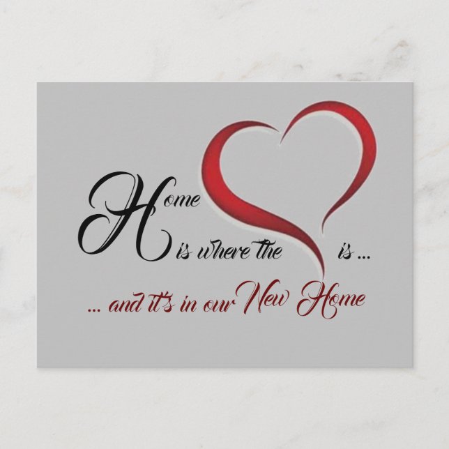 Housewarming Postcard (Front)