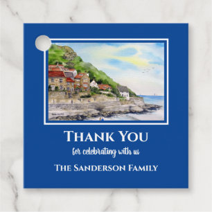 Housewarming Summer in Runswick Bay England Favour Tags