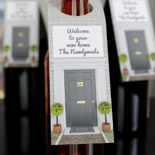 Housewarming Welcome to Your New Home Bottle Tag