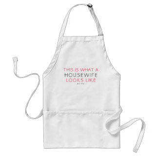 Housewife Humour Funny Novelty Personalised Standard Apron