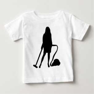 housewife - vacuum cleaner - cleaning baby T-Shirt