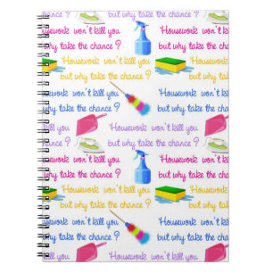 Housework Notepad Notebook