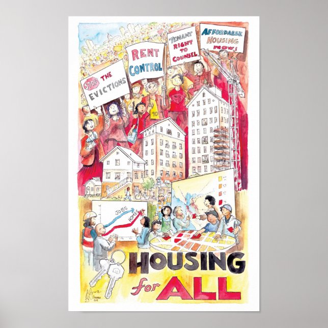 Housing for All poster (Front)