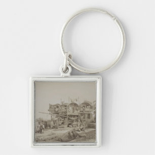 Housing for the Poor in the Inner Port of Macao, p Key Ring