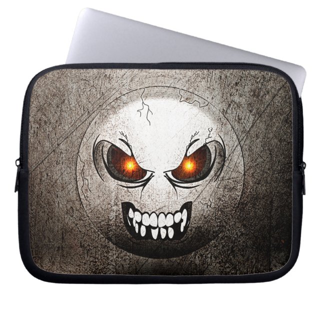 Housse Pour Ordinateur Portable Angermoji Rétro Laptop Sleeve (Front)