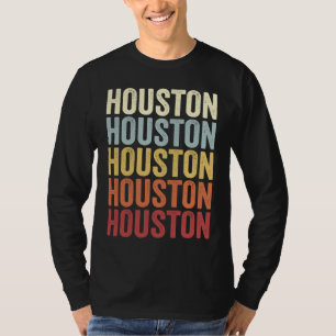 Houston Alaska Houston AK Retro Vintage Text T-Shirt