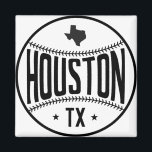 Houston Baseball Themed Magnet<br><div class="desc">Houston Baseball Themed</div>