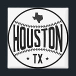Houston Baseball Themed Magnet<br><div class="desc">Houston Baseball Themed</div>
