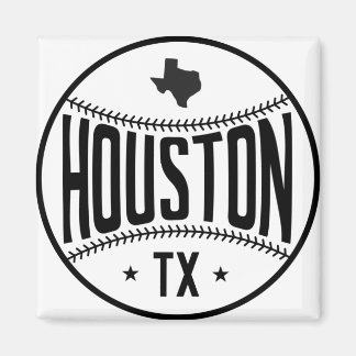 Houston Baseball Themed Magnet