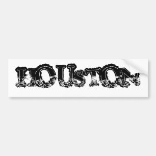 HOUSTON (BumperSticker) Bumper Sticker