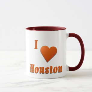 Houston -- Burnt Orange Mug
