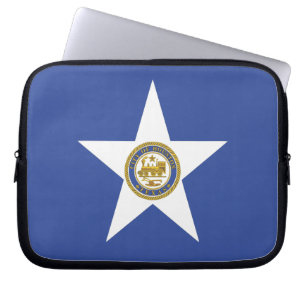 Houston City Flag Laptop Sleeve