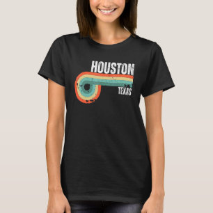 Houston City Texas State Vintage Retro Souvenir T-Shirt
