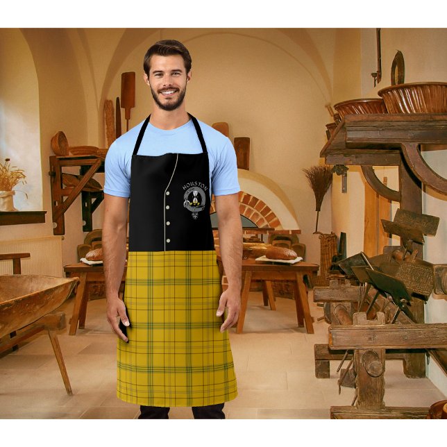 Houston Clan Badge & Tartan Kilt Apron (Creator Uploaded)