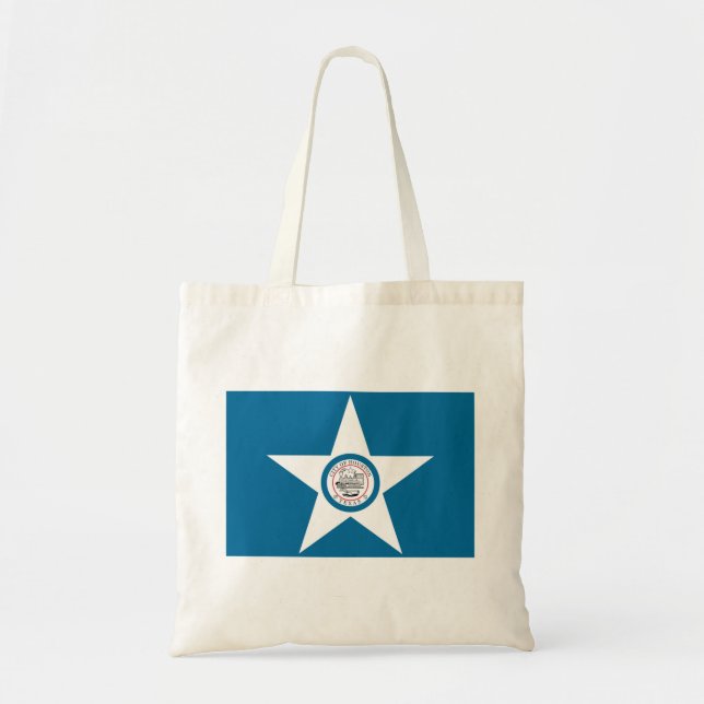Houston Flag Tote Bag (Front)