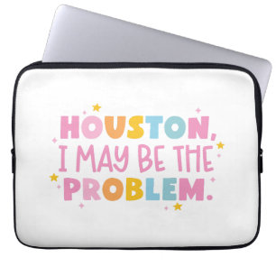 Houston I may be the problem  Laptop Sleeve