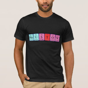 Houston periodic table name shirt