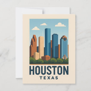 HOUSTON Postcard