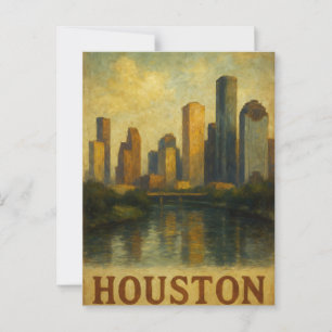 HOUSTON Postcard 