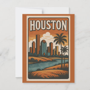 HOUSTON Postcard