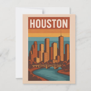 HOUSTON Postcard