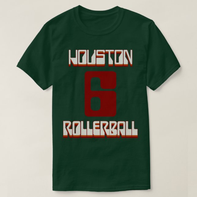 Houston Rollerball T-Shirt (Design Front)