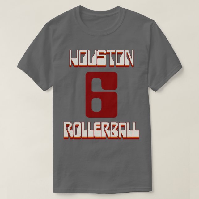 Houston Rollerball T-Shirt (Design Front)