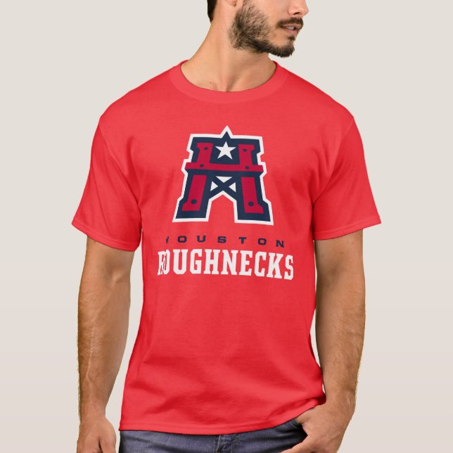 Houston Roughnecks Merch T-Shirt (Front)